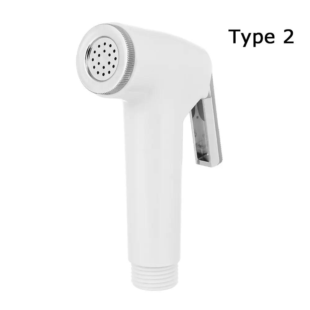 Toilet Bidet ABS Sprayer Handheld Hand Bidet Faucet Self Cleaning Bidet Shower Hand Sprayer Home Bathroom Toilet Accessories
