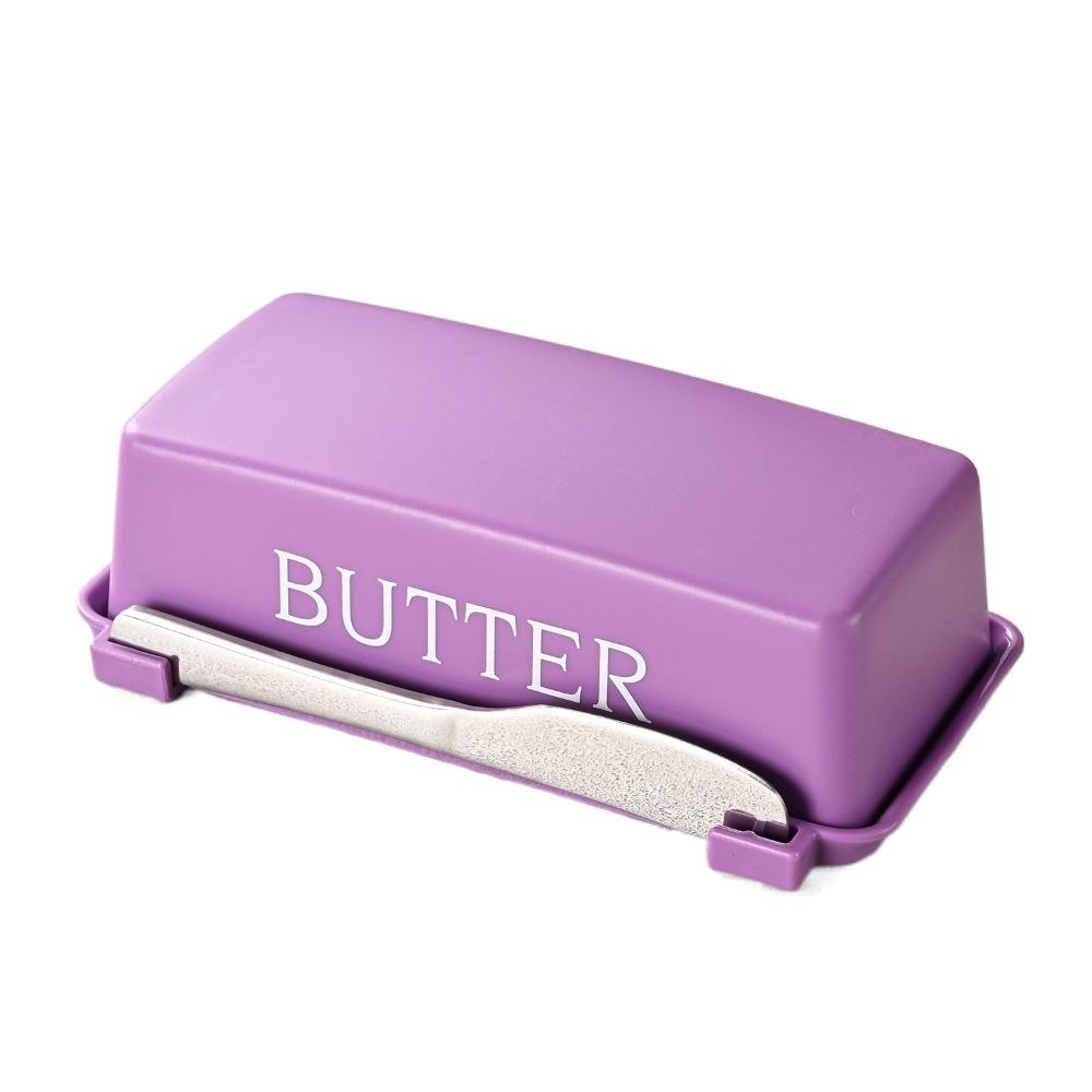 Food Grade Butter Storage Box Sealed Butter Cutter Box Multi-functional Cheese Dish  for Home