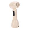Cordless Hair Dryer Cold Hot Wind Quiet Battery Operated Rechargeable Portable Blow Dryer for Home Travel Light Yellow