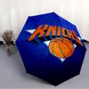 1pc New York Knicks Umbrella, Sun Protection, And UV Shielding. It Has Eight Sturdy Ribs for Outdoor Use And Perfect As a Holiday Gift