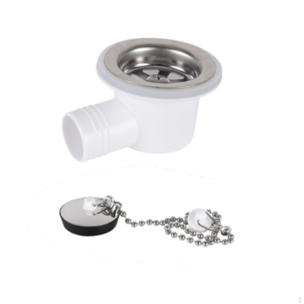 Stainless Steel Sink Drain Plug for Marine Vessels