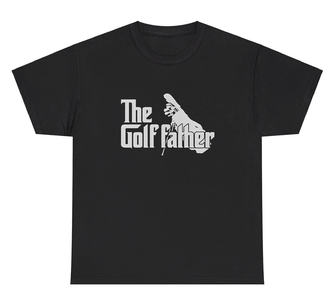The Golf Father T Shirt Funny Mafia Golfer Hobby Parody Humor Tee M