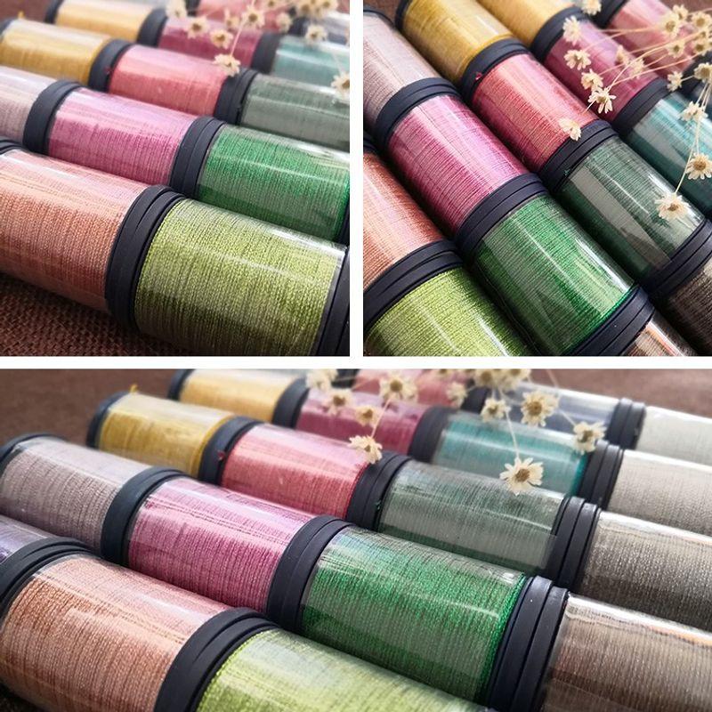 6-Strand Wax Gold Thread Color Gold Wax Line Macrame Woven DIY Bracelet Necklace Pack Stone Braid Rope Wire Can Be Sintered