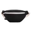 Kids Girls Casual Fanny Waist Bag Canvas Chest Bum Belt Pack Zip Ladies Casual Elegant Lightweight Daily Shoulder Pouch