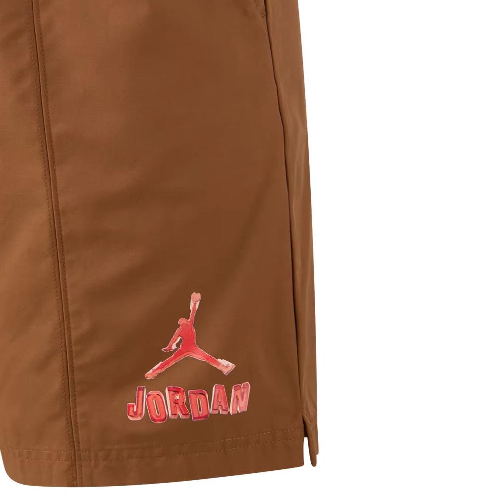 Jordan SS26 Collected Dreams Solid Color Lace-Up Mid-Rise Straight-Leg Casual Shorts Men shorts IR6304281