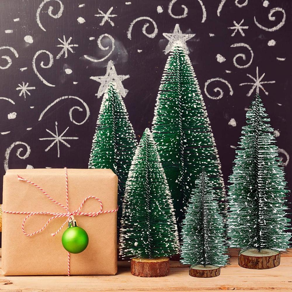 

Хелловін Маленька сосна Зроби сам Настільна міні-різдвяна ялинка Різнокольорові світлодіодні вогні Штучна 25cm-9.8inch