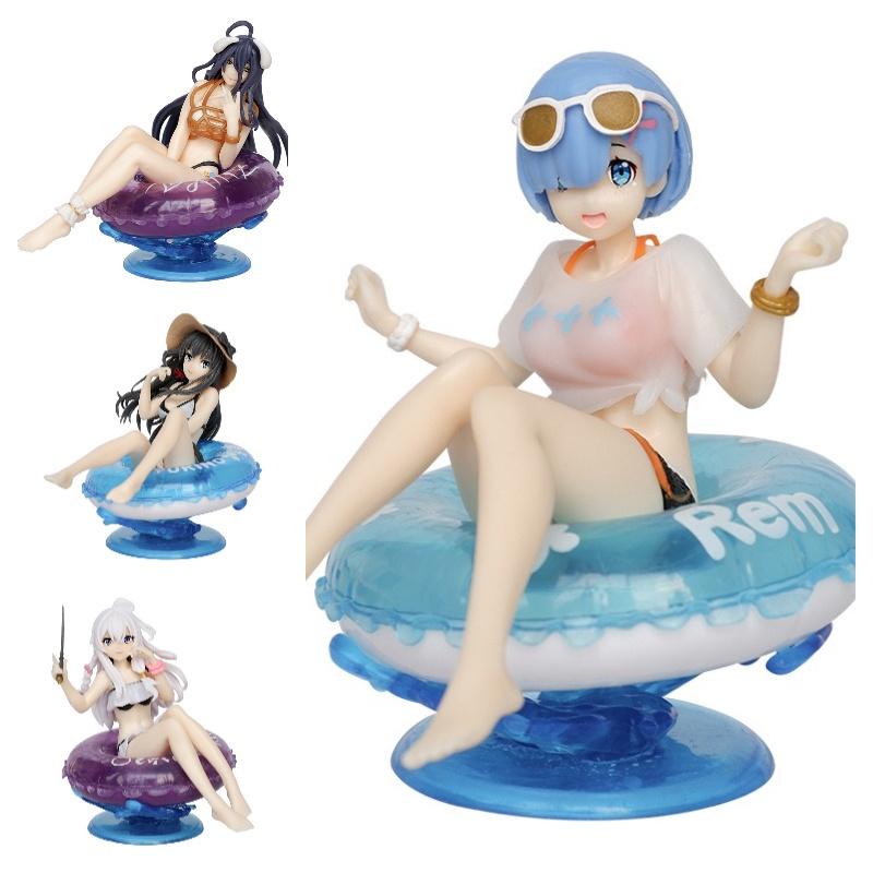 Unique Pvc Material Approx. 10cm Height Anime Figure Diy Assembly Assorted Colors