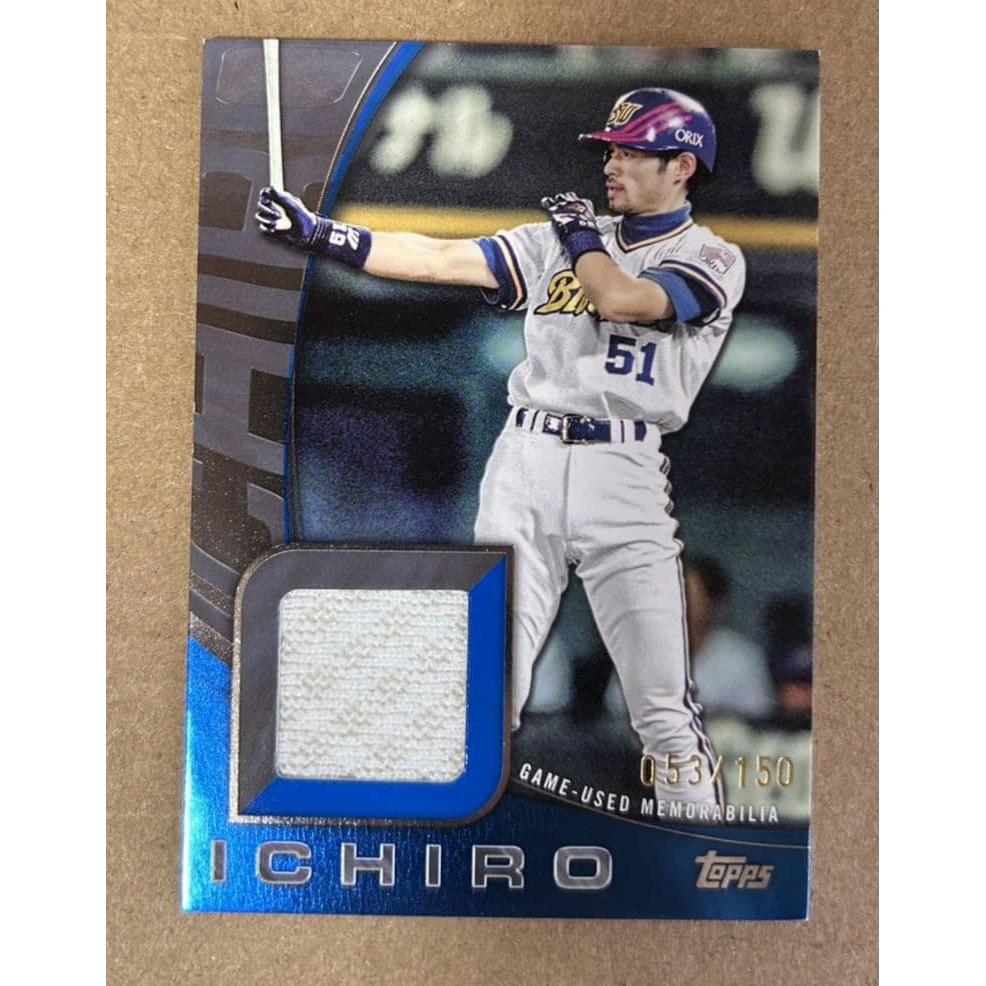 topps chrome 2025 npb ichiro relic 150 siri