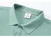 Spring/Summer Unisex Simple Short Sleeve Polo - Men's Solid Color Turn-Down Collar Sports Shirt