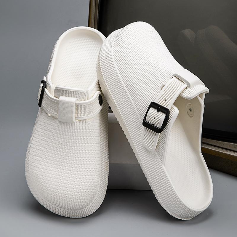 Couple Style Men and Women New Summer Outer Wear Baotou Slippers Seaside Non-Slip Slippers Home Outdoor Beach Sandals