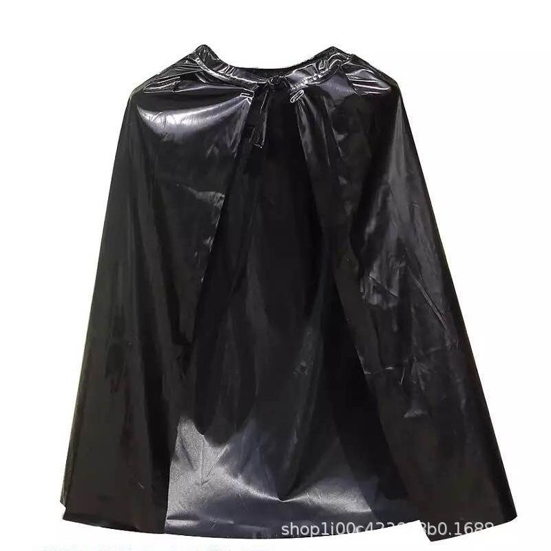 Christmas adult cape, performance costumes, bright cloth colorful gold silver red witch wizard cape