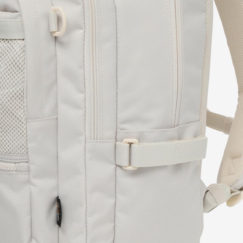 New FILA Nylon Backpack Regular Unisex Cream White FS3BPF5005X-CRM
