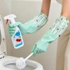 Cartoon Pattern Waterproof Gloves Velvet Extended Gloves Kitchen Gloves  Bowl Cleaning