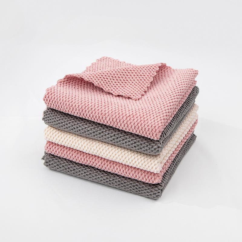 

Многофункциональная салфетка для кукурузных зерен, кухонная тряпка и ленивая тряпка не оставляют волокон и легко моются Lace[25*25]1pc