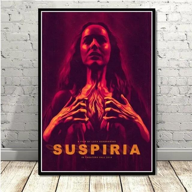 

Suspiria Класичні плакати та принти фільмів жахів Картини на полотні Сучасні настінні картини на стіні Мистецтво для домашнього декору у вітальні 70x100cm No Framed