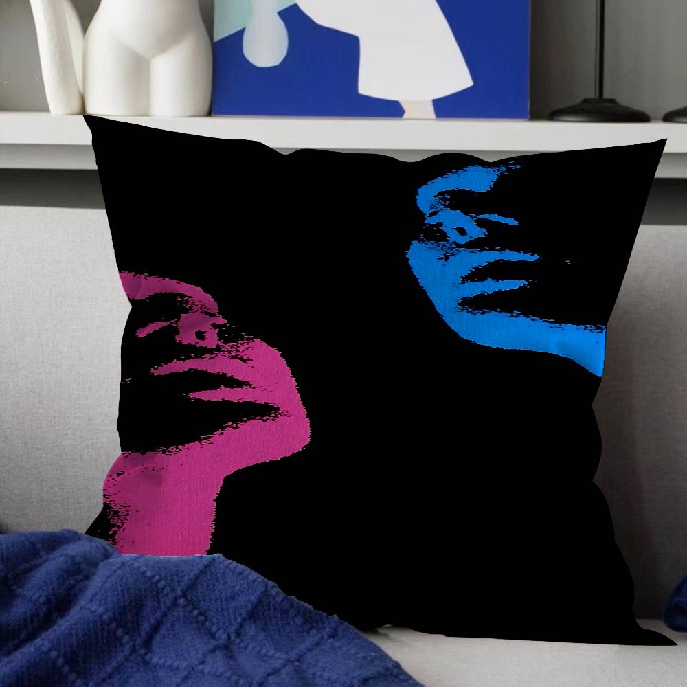 TV Girl Pillow Gift Home Office Decoration Bedroom Sofa Car Cushion Cover Case X