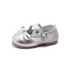 Children's Leather Shoes Round-toe Patchwork Girls Princess Ballet Shoes Versatile Causal Kids Fashion Flat Shoes Soft Bottom
