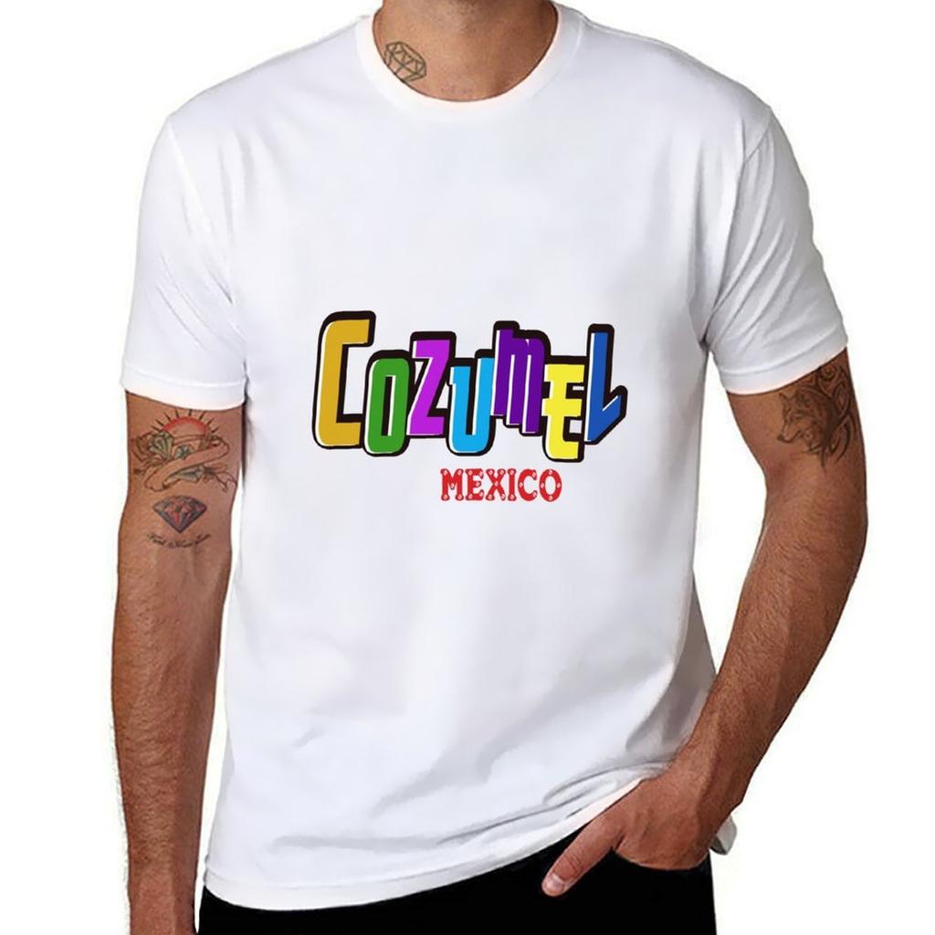 Cozumel MexicoDiving TShirt Big and Tall Crew Neck Tee