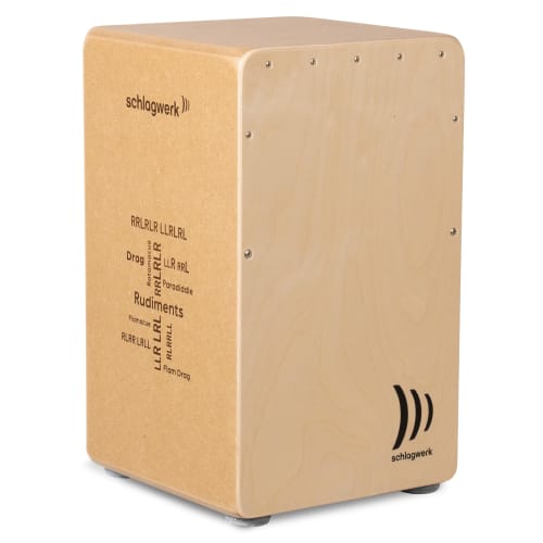 Schlagwerk Cajon "Rudiments" Nature SR-CP80