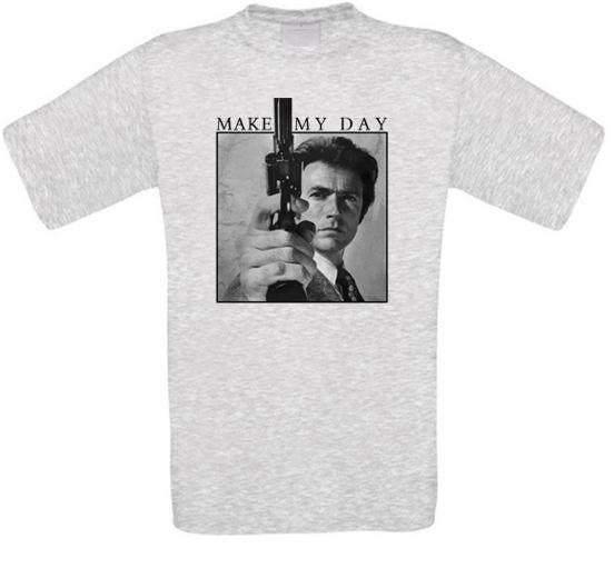 

Make My Day Clint Eastwood Callahan Movie Cult Unisex T-Shirt XXXXL