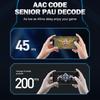 1 Pair P36 Wireless Earphones Ultra Low Latency Stereo Surround Cool Lights HiFi Sound Effect Stable Signal Play Games Ergonomic
