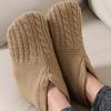 Ankle Tube Winter Floor Socks Non-slip Knitted Sleeping Socks Thicken Plush Socks  Men