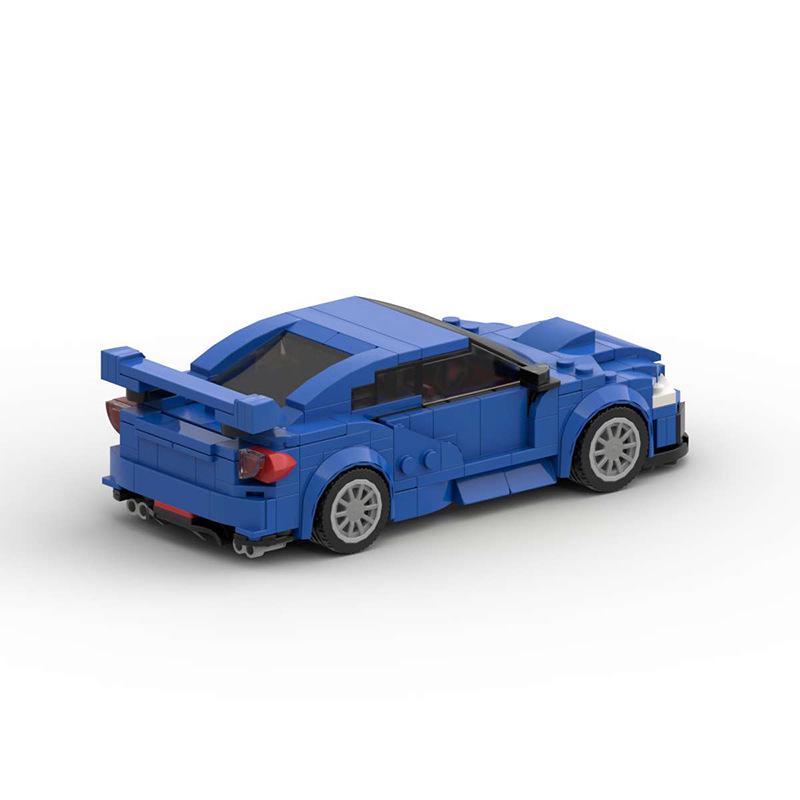 Compatible MOC Blocks Subaru V2 Sports Car - Creative Educational Toy for Kids.