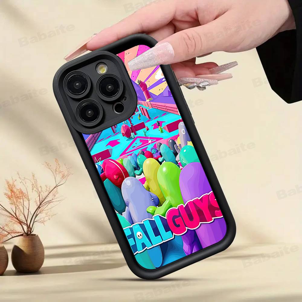 F-Fall G-Guys Party Game Silicone Phone Case For IPhone 17 Pro Max 16 15 14 13 12 11 Plus 17 Air