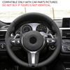 Car Steering Wheel Trim Cover Sticker for BMW F20 F22 F21 F30 F32 F33 F36 F06 F12 F13 X5 F15 X6 F16 M-Sport Car Styling Acc