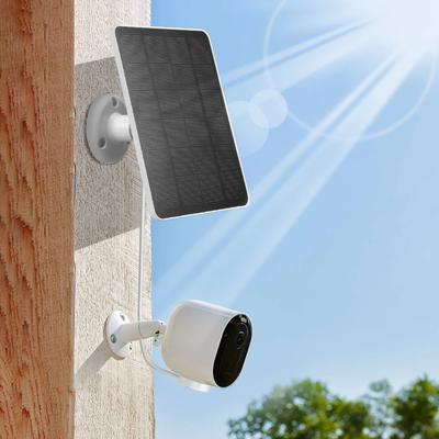 4W/6W 5V Panel słoneczny Ładowarka Regulowany Panel Słoneczny Do Montażu Na Ścianie Do Kamery Bezpieczeństwa Arlo Pro 5S/4/3 Floodlight