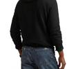 Polo Ralph Lauren Logo Hooded Pullover Long Sleeve Sweatshirt Men Sweatshirt Black 710952241-001
