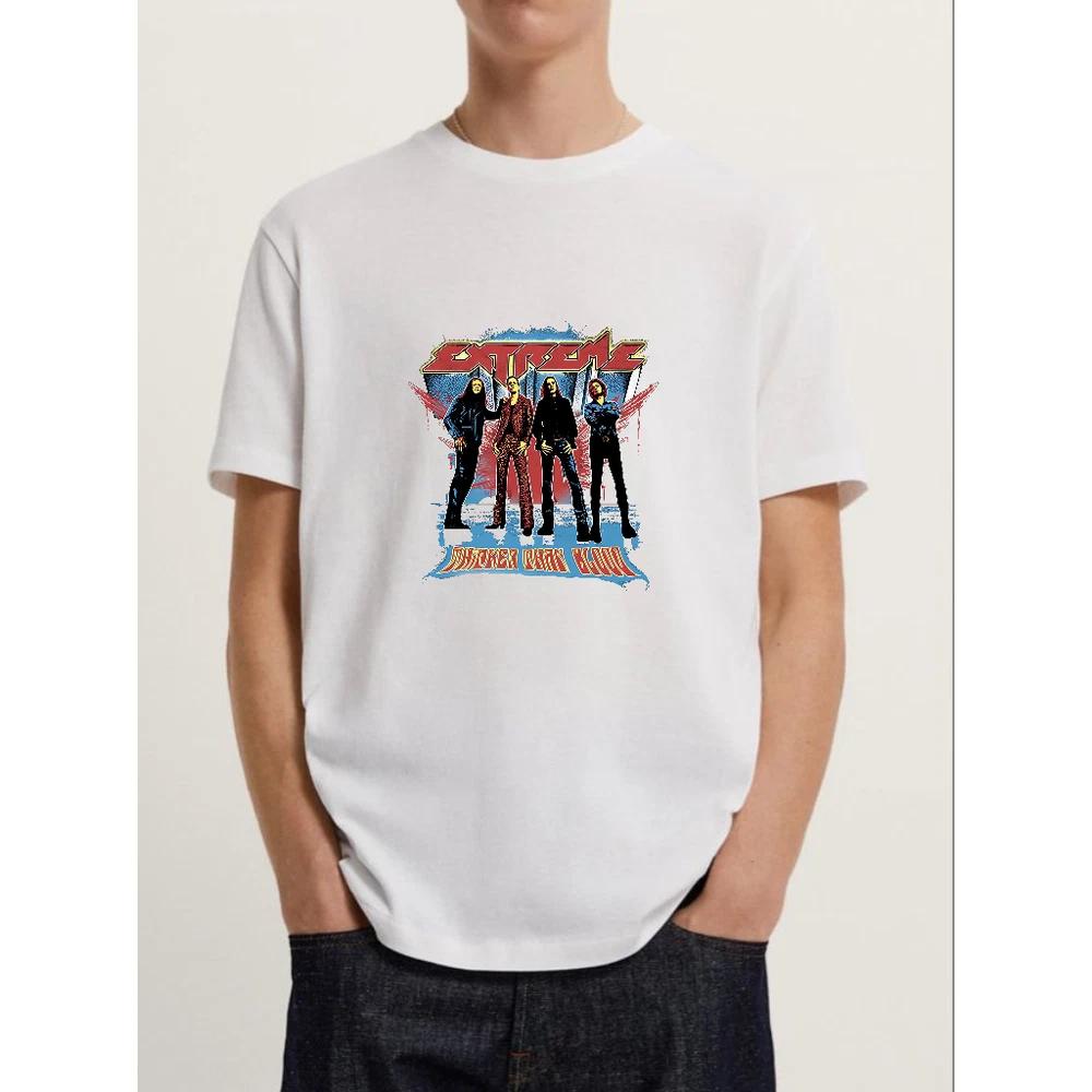 Vintage Black Cotton Tour Concert Band TShirt Unisex Sale S