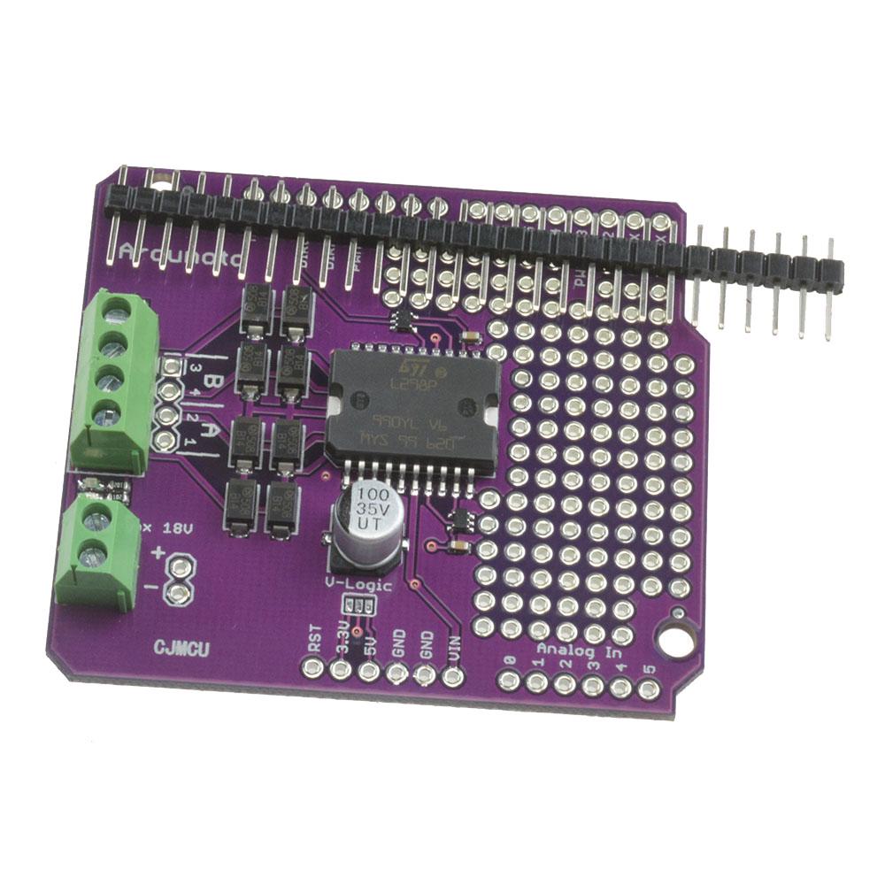 L298P AVR LPC STM32 UNO MEGA 2A Motor Driver Shield For Arduino