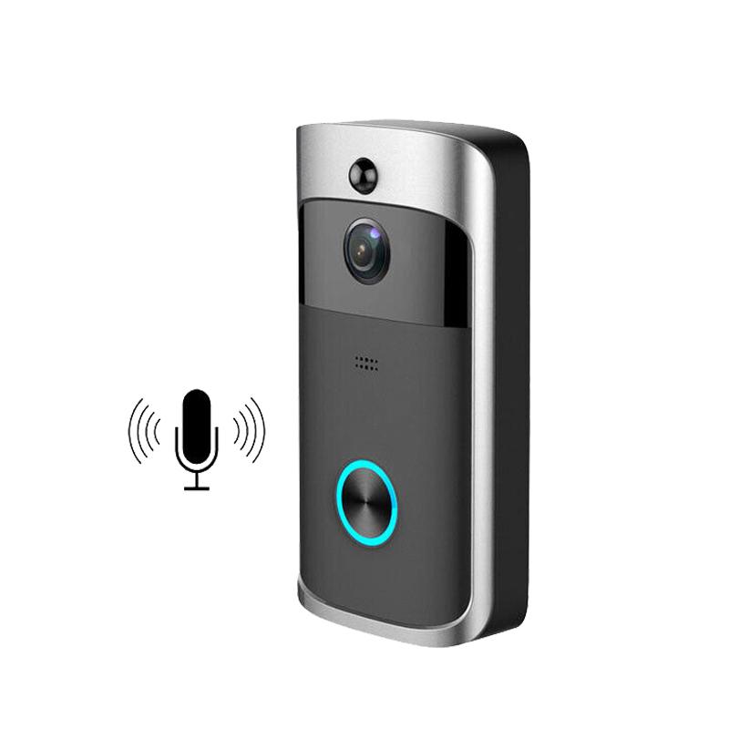 Wifi Wireless Call Intercom Video-Eye Home Door Bell Ring Phone Security Camera Night Vision Doorbell