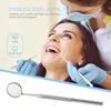 Stainless Steel Mouth Mirrors Universal Tartar Calculus Removal Mouth Reflector Anti-fogging IPX8 Waterproof Personal Teeth Care