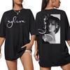 Die Ayliva Tour Print Grafik T-Shirts Herren Damen Mode Hohe Qualität Vintage T-Shirt Hip Hop Übergroß Gemütliches Baumwoll-T-Shirt