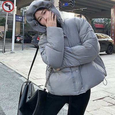 Women Winter Thick Warm Parkas Hooded Puffer Casual Short Overcoat Female Outerwear