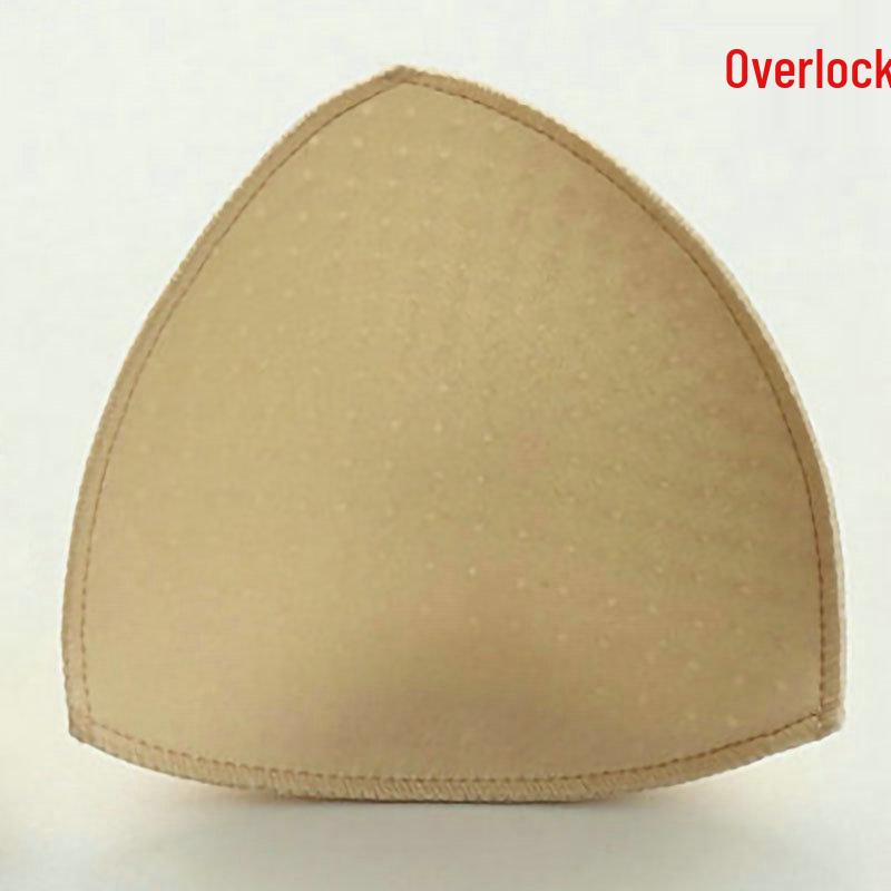 Inserções Esportivas Triangulares com Borda de Encaixe - Almofadas de Reposição Laváveis e Amigáveis à Máquina para Roupa de Banho e Roupa de Yoga.