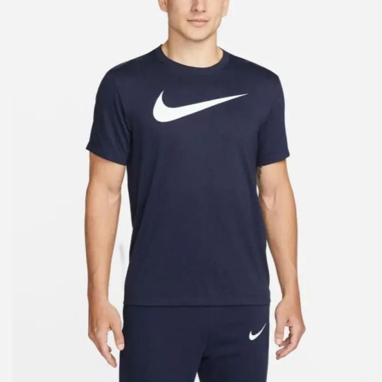 New Nike T Shirts Men Blue CW6936-451