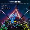 Switch Controller with Cool RGB and Turbo Fire Compatible with and PC Lighting, Wake-Up, 6-Axis Gyro, Vibration, Functions, Switch, Lite, OLED,