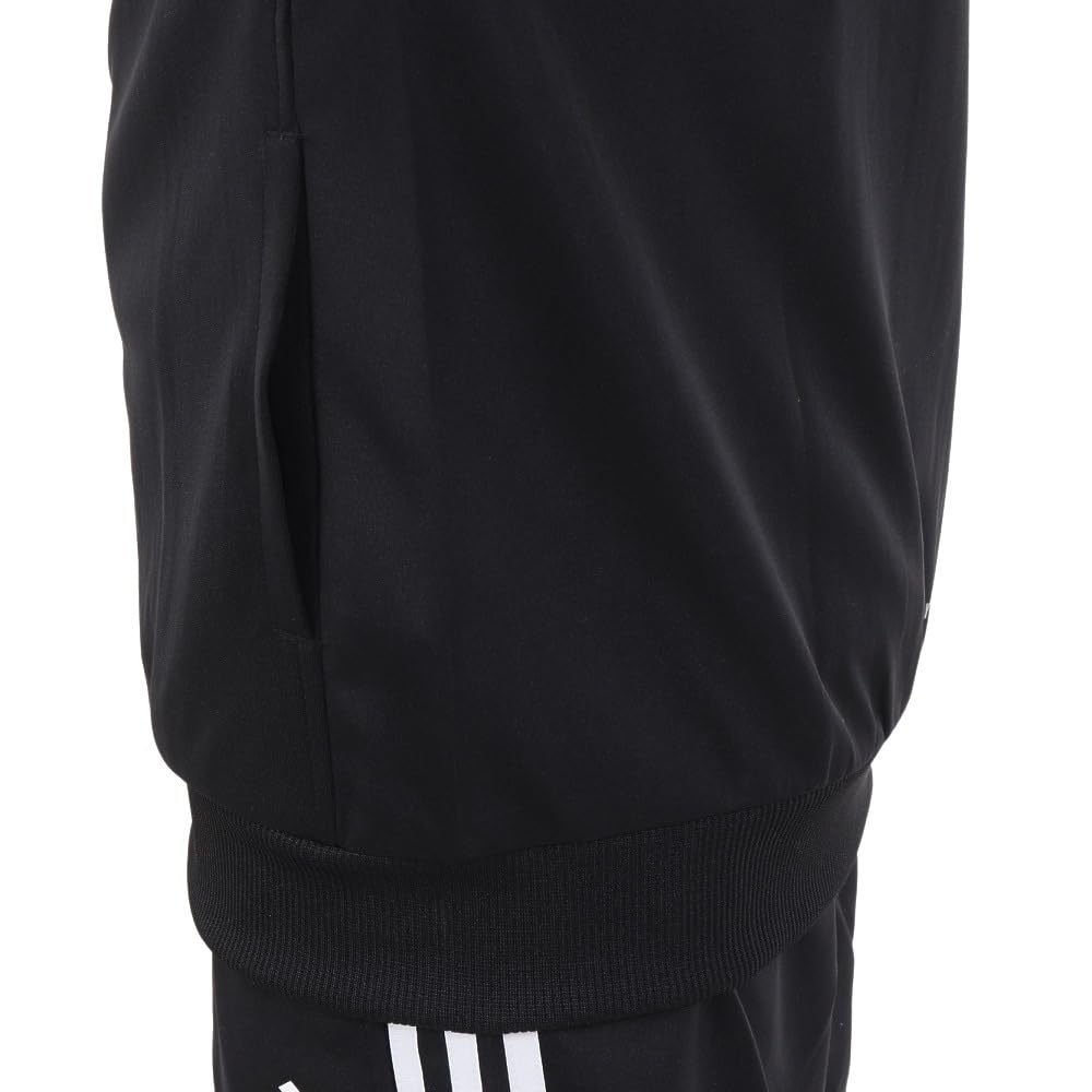 Adidas Tiberio Aero Lady Double Knit Jersey Regular Fit Track Black J160 Top, Jacket, Kids' JSY39, (IS5171)
