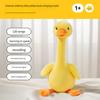 Dancing Duck Electric Duck Plush Toy English Version Repeating Talking Duck  Baby Toy
