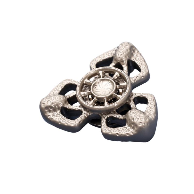 EDC Three Leaf Rotating Fingertip Gyroscope Adult Stress Relief Toy Fingertip Tuner for Relieving Anxiety and Relaxation