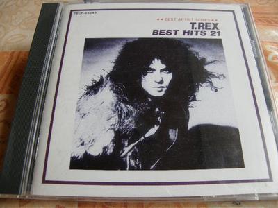 CD T. REX - Best Hits 21 TECP25243 Marc On Wax 1989 Japan Rock Used