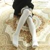 Sexy Warm Long Stocking Fashion Striped Knee Socks Women Cotton Thigh High Over The Knee Stockings for Ladies