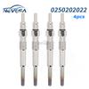 4PCS Glow Plugs For 1996-2003 VW Beetle Golf Jetta 1.9L 1896CC 116Cu. In. L4 DIESEL For Transporter Caravelle T4 1998 1999 2000