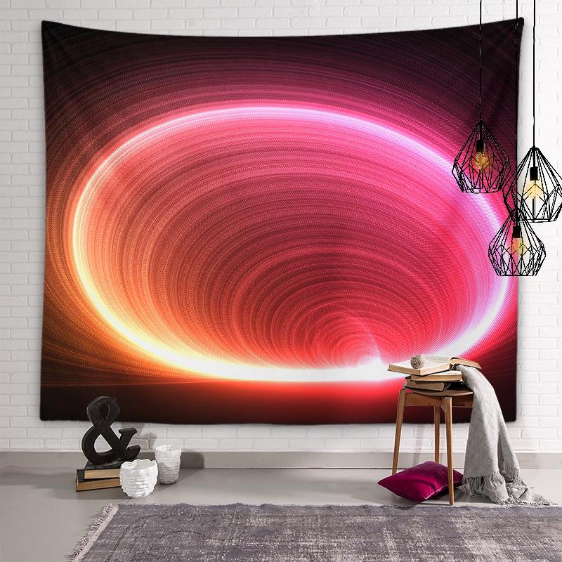 Tapiserie cu personalitate, geometrie psihedelică, hippie, boho, decor artă de perete, camera de zi, dormitor, decor acasă, tapiserie