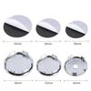 4pcs 56/60/65/68mm Car Wheel Center Hub Covers Hub Cap Decor Sticker For BMW M F31 F34 F32 E52 E53 E60 E90 E91 E92 E93 F01 F30