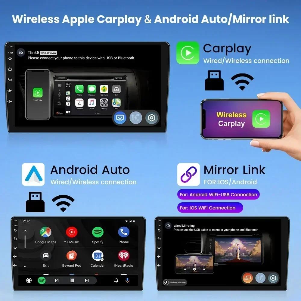 2Din Android Car Radio For Renault Kigar 2021 GPS Navigation Multimedia Video Player Carplay Android Auto Car Stereo Head Unit