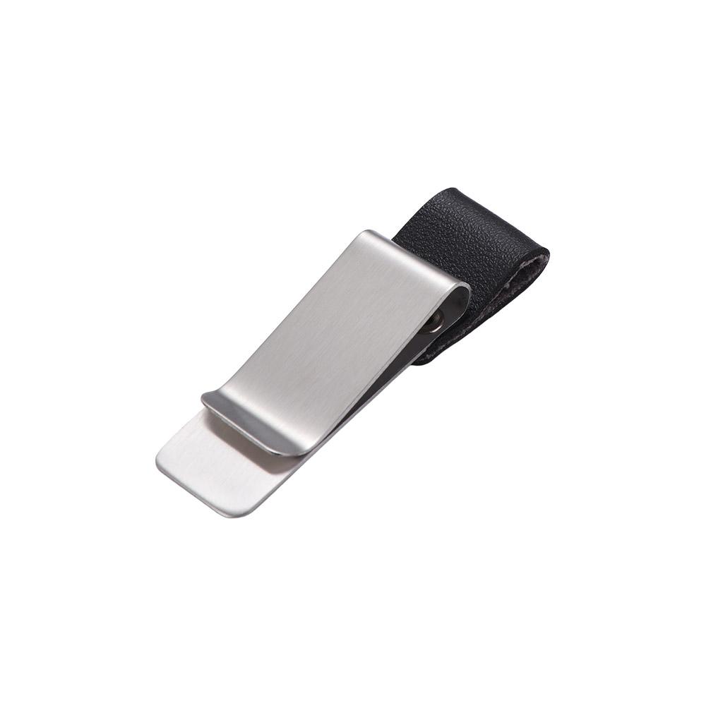 School Office Accessories Stainless Steel Notebook Paper Folder Bookmark Metal Clip Pencil Clip Pen Loop Memo Clip Pen Holder